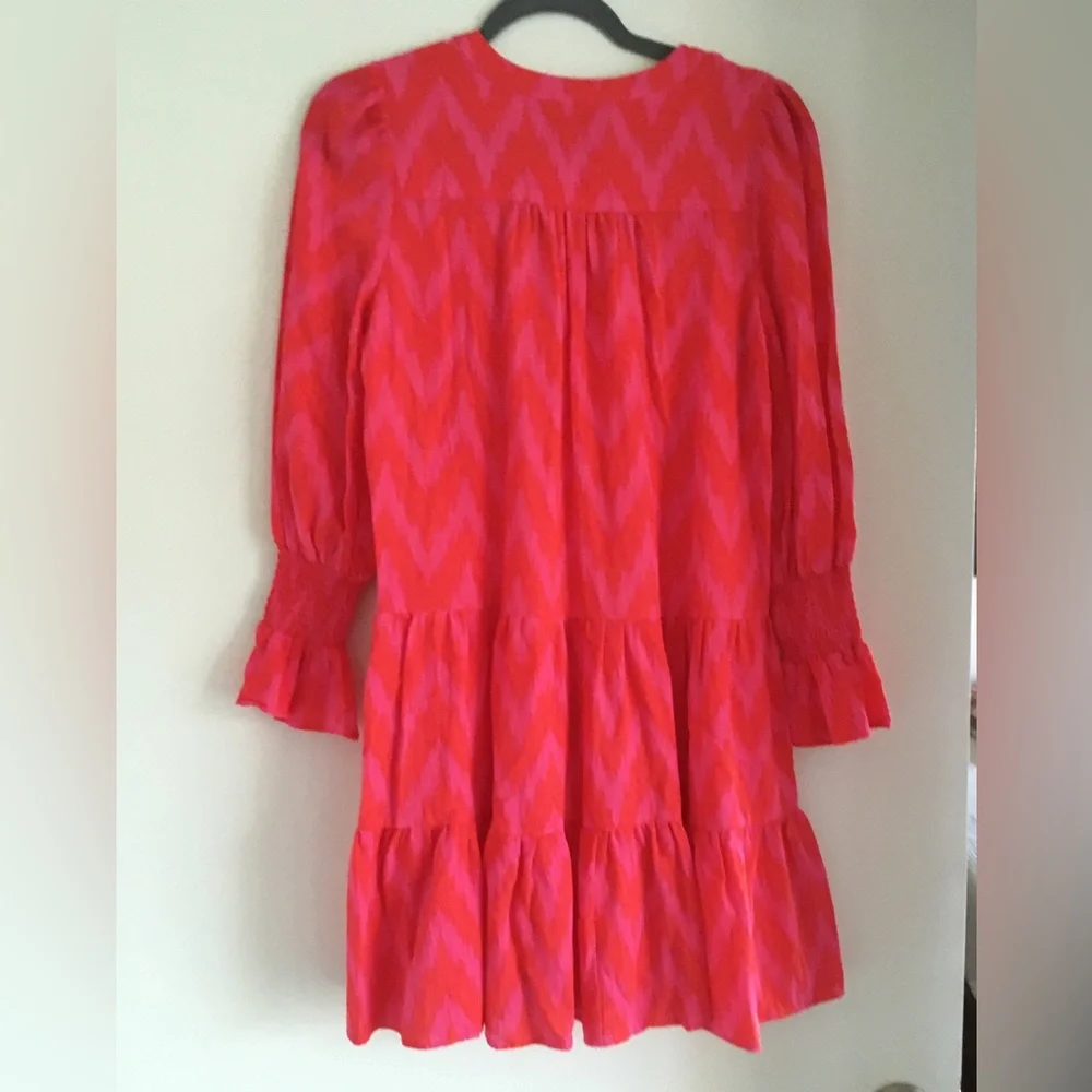 NWOT Tuckernuck Pomander Place pink Kenzo dress S - Picture 4 of 11
